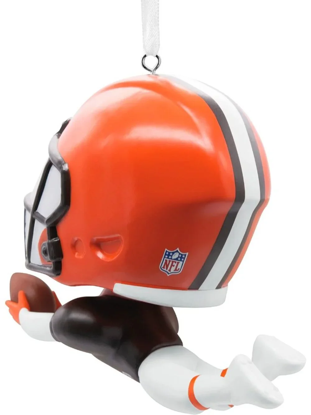 Hallmark NFL Cleveland Browns Bobblehead Christmas Ornament